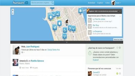 La nueva característica de Foursquare que permite a las empresas enviar avisos a sus clientes fieles y cercanos