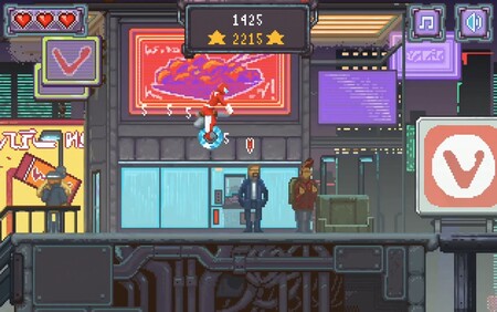 El nuevo Vivaldi 3.4 llega con un juego cyberpunk integrado que va mucho más allá del dinosaurio de Chrome