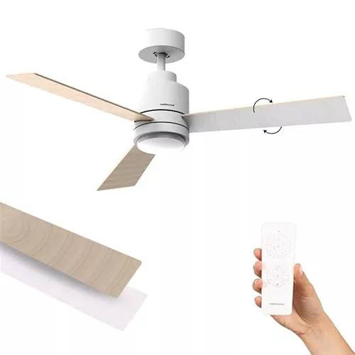 Mellerware - Ventilador de Techo con Luz Brizy Bright Core 45W 