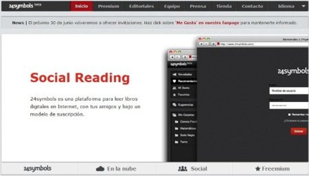 24symbols, el Spotify de los libros sale ahora en beta