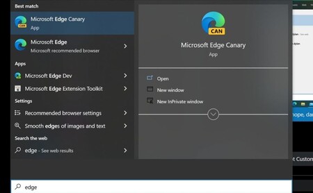 Mejor tarde que nunca: el tema oscuro de Windows 10 se hace más consistente y aparece en los resultados de búsqueda