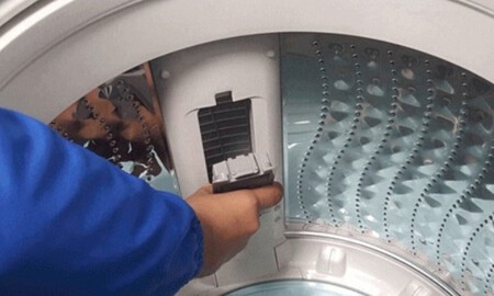 Limpiae filtro lavadora Samsung