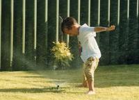 Una guerra de agua para aliviar el calor