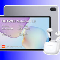 Esta tablet barata de Huawei tiene 8 GB de RAM y es perfecta para trabajar. Está en oferta e incluye audífonos de regalo 