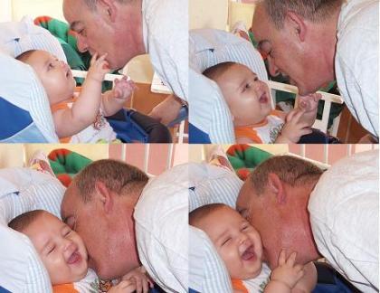 La foto de tu bebé: un abuelo es un tesoro, un nieto es vida
