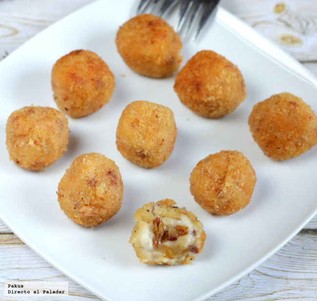 Croquetas de puerro confitado, la receta de aperitivo para conquistar a los más croqueteros