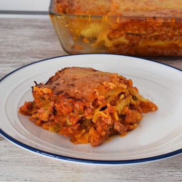 Esta receta rápida de pasta al horno con solo cuatro ingredientes es un inventazo que no me voy a cansar de repetir 