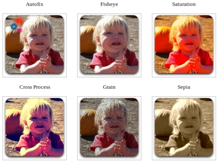 Filtros Ice Cream Sandwich