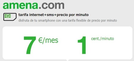 Amena sorprende con la rebaja a siete euros de su tarifa con 1 Gb de datos