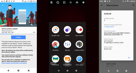 Sony Xperia XZ2 y XZ2 Compact empiezan a recibir la actualización a Android Pie