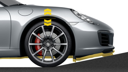 Porsche 911: así funciona la elevación del eje delantero