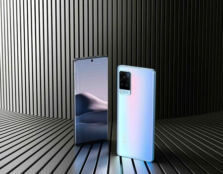 Vivo X60 Pro ブルー ブラック 1 背面用 前面用