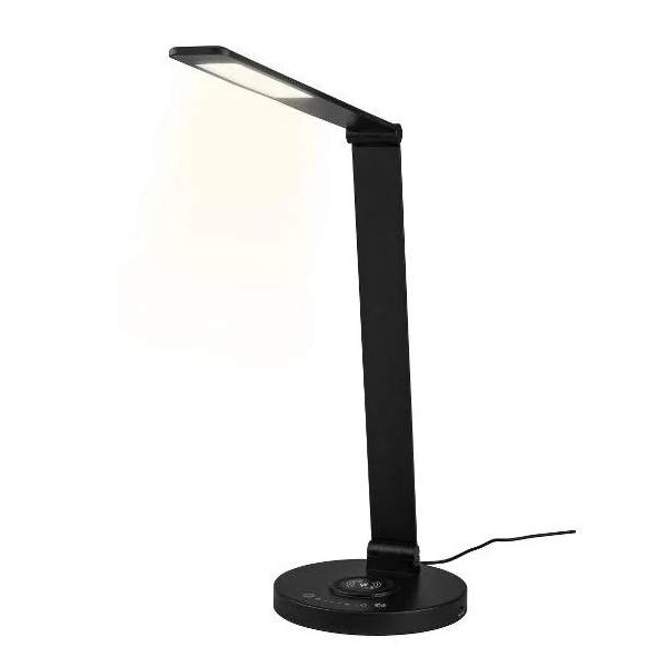 Lampara de mesa LED con carga inalámbrica
