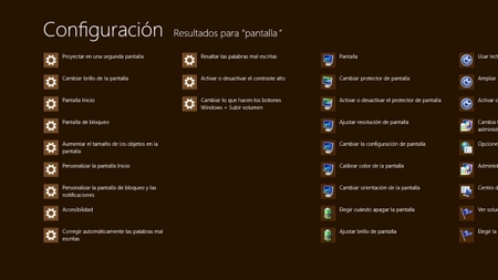 Opciones de configuración