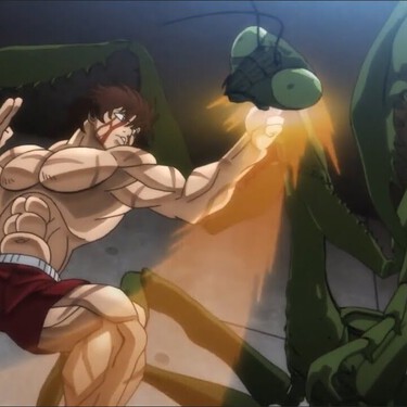 Este anime de Netflix es un tren cargado de anabolizantes a punto de descarrilar... y no puedo dejar de verlo. 'Baki Hanma', uno de los desastres más adictivos del momento