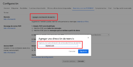 Reenvio Automatico Correos Cuentas Gmail