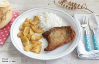 Para que coman más fruta, patatas de manzana como guarnición