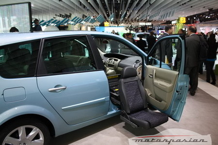 Renault Grand Scenic para personas con movilidad reducida