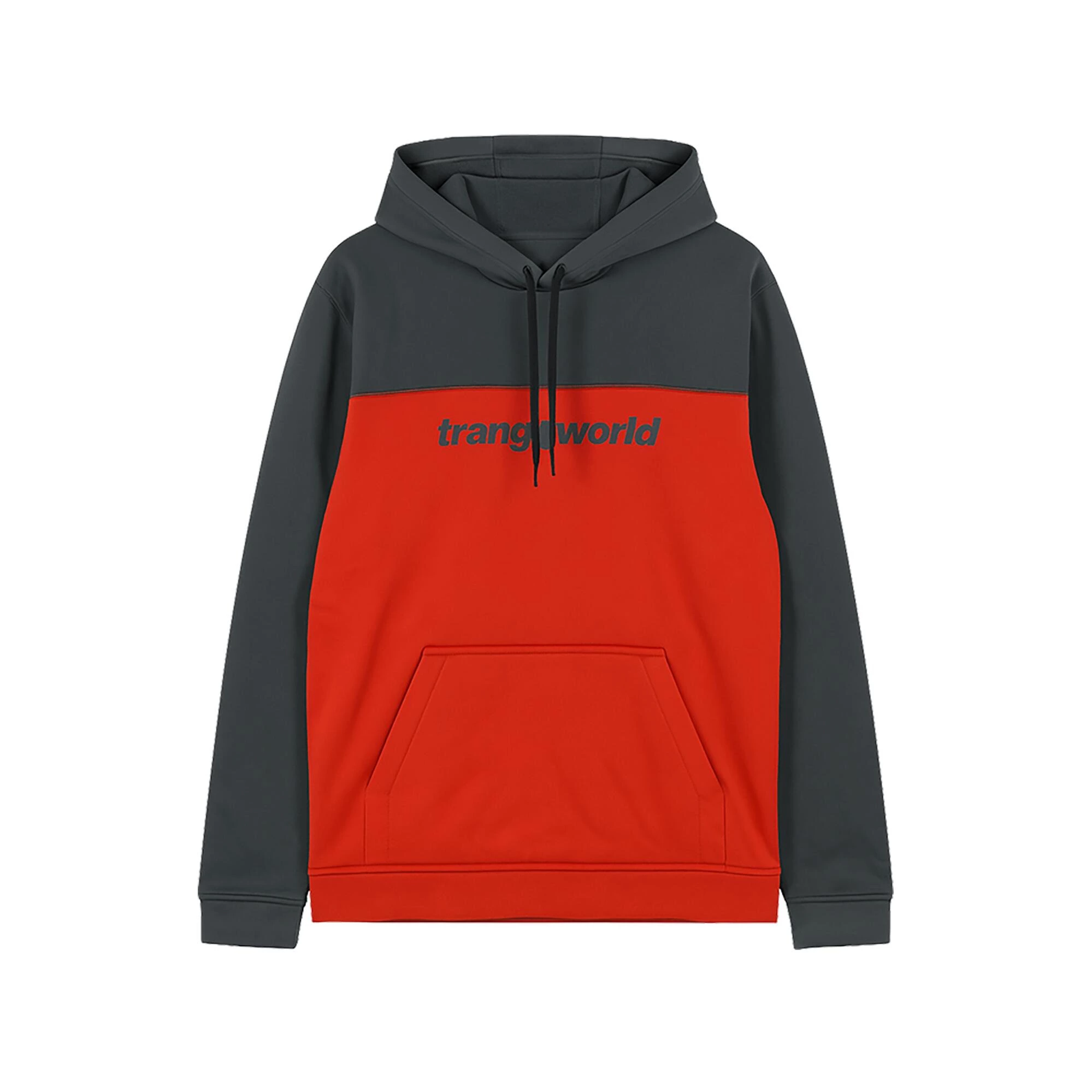 Sudadera de montaña y trekking con capucha Hombre Trangoworld Crolles
