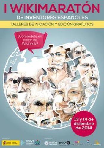 I Wikimaratón de inventores españoles