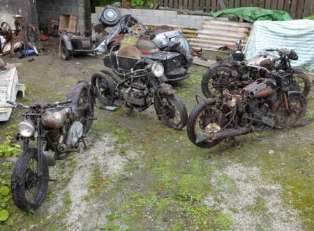 Estas son las ocho Brough Superior que han visto de nuevo la luz del sol