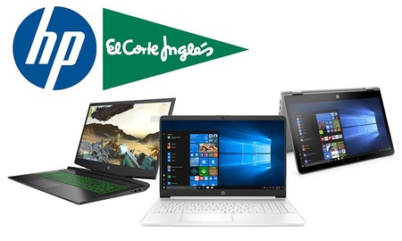 Ofertas HP en El Corte Inglés: trabajar y jugar sale ahora más barato con estos portátiles y convertibles con envío gratis y recogida Click&Collect