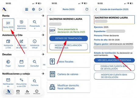 Renta Estado Solicitud