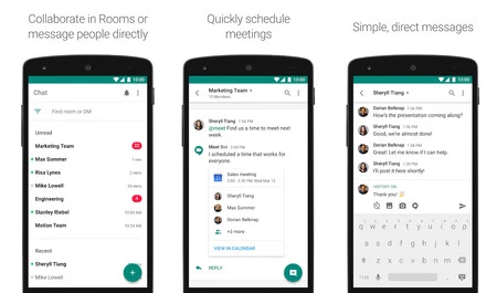 ハングアウト チャット