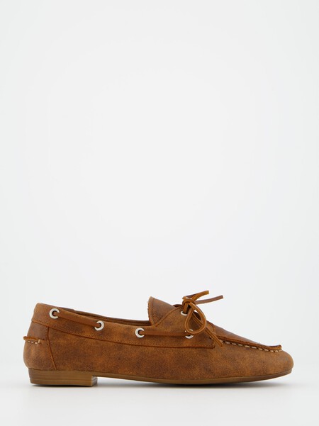 Mocasines N C3 A1uticos De Piel