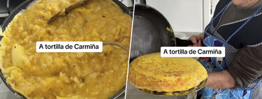 Carmiña, abuela cocinera: “Para que la tortilla no quede seca pero sí cuajada, remueve desde los bordes hacia el centro” 