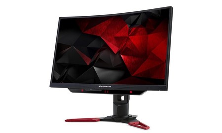 Acer Predator Z271T, un increíble monitor gaming de 27 pulgadas con pantalla curva rebajado en 300 euros en PcComponentes