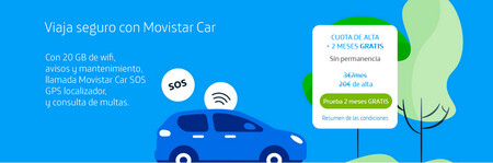 Movistar Car se actualiza para el verano: avisos de multas, el doble de gigas y otras novedades