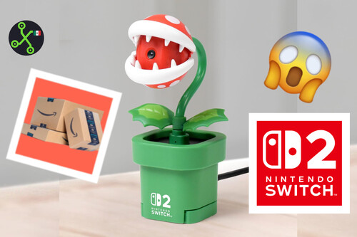 Amazon Mexico Hori Nintendo Switch 2 Camara Planta Pirana Piranha Plant Ofertas Descuentos Videojuegos Accesorios