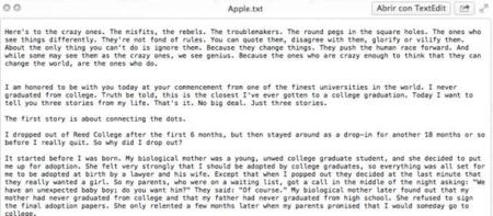 Pages esconde oculto en sus entrañas el discurso de Steve Jobs en la Universidad de Stanford