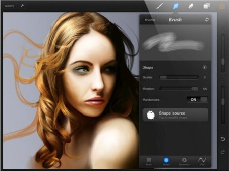 Procreate se actualiza para aprovechar al máximo las funcionalidades del procesador A7