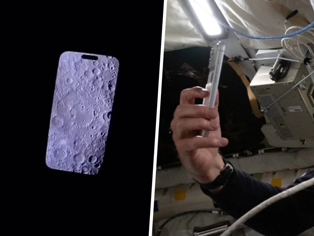 El iPhone 17 Pro Max se acaba de marcar su foto más salvaje. Apagaron las luces de la nave para fotografiar el lado oscuro de la Luna por la ventana