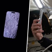 El iPhone 17 Pro Max se acaba de marcar su foto más salvaje. Apagaron las luces de la nave para fotografiar el lado oscuro de la Luna por la ventana