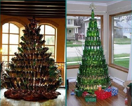 ¿Todavía no tienes árbol de Navidad? ¿Y botellas de cristal?