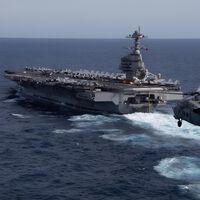 Así es el USS Gerald R. Ford, el portaaviones cuyo armamento y tecnología militar lo posicionan como el más poderoso de la Marina de EEUU ¡Ya fue desplegado en el Caribe! 