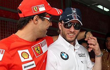 Felipe Massa opina que Nick Heidfeld merece tener un sitio en la parrilla