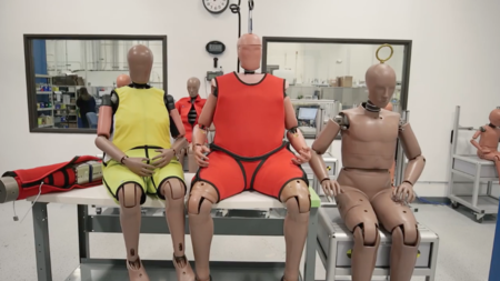 La obesidad también afecta los dummies, ahora las pruebas de choque utilizan maniquíes "gorditos"