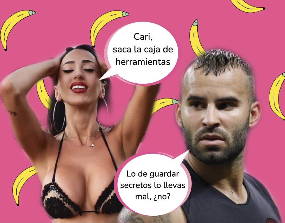 Aurah Ruiz y Jesé Rodríguez se lo pasan