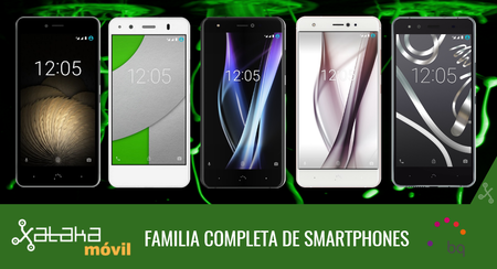 bq Aquaris X y bq Aquaris X Pro, así encajan dentro del catálogo completo de smartphones bq en 2017