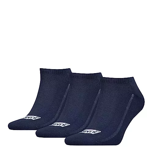 Levi's Sneaker, Azul (Navy), 43-46 (Pack de 3) Unisex Adulto