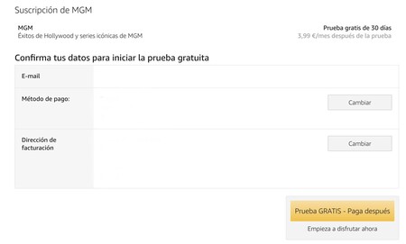 Canales Amazon Prime Video