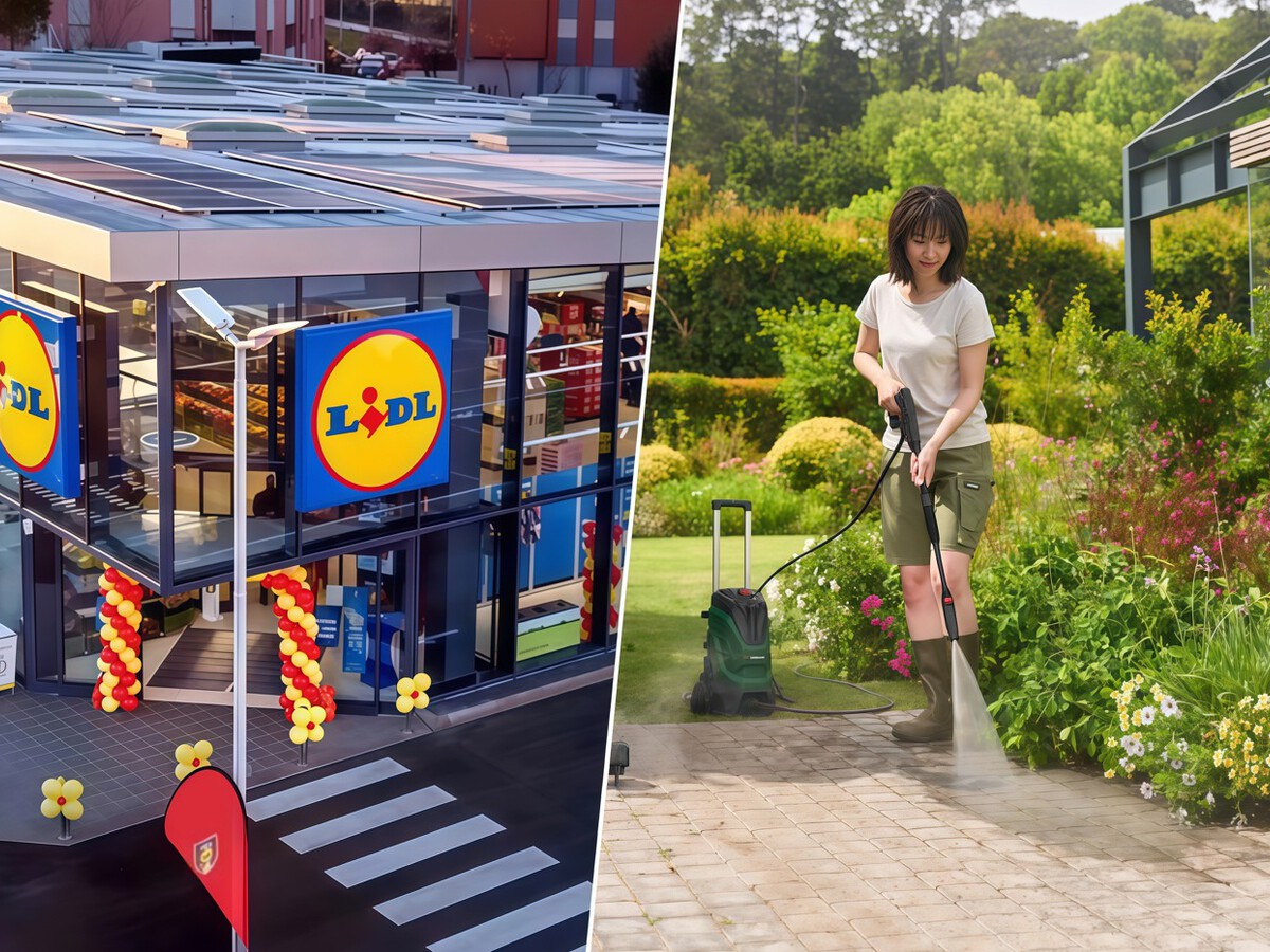 Vuelve a Lidl la hidrolimpiadora potente y barata que siempre arrasa para limpiar el jardín sin esfuerzo
