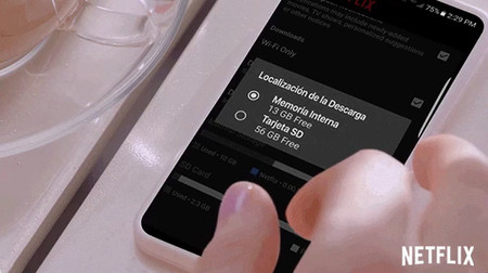 Netflix para Android ya permite descargar sus contenidos en tu tarjeta SD