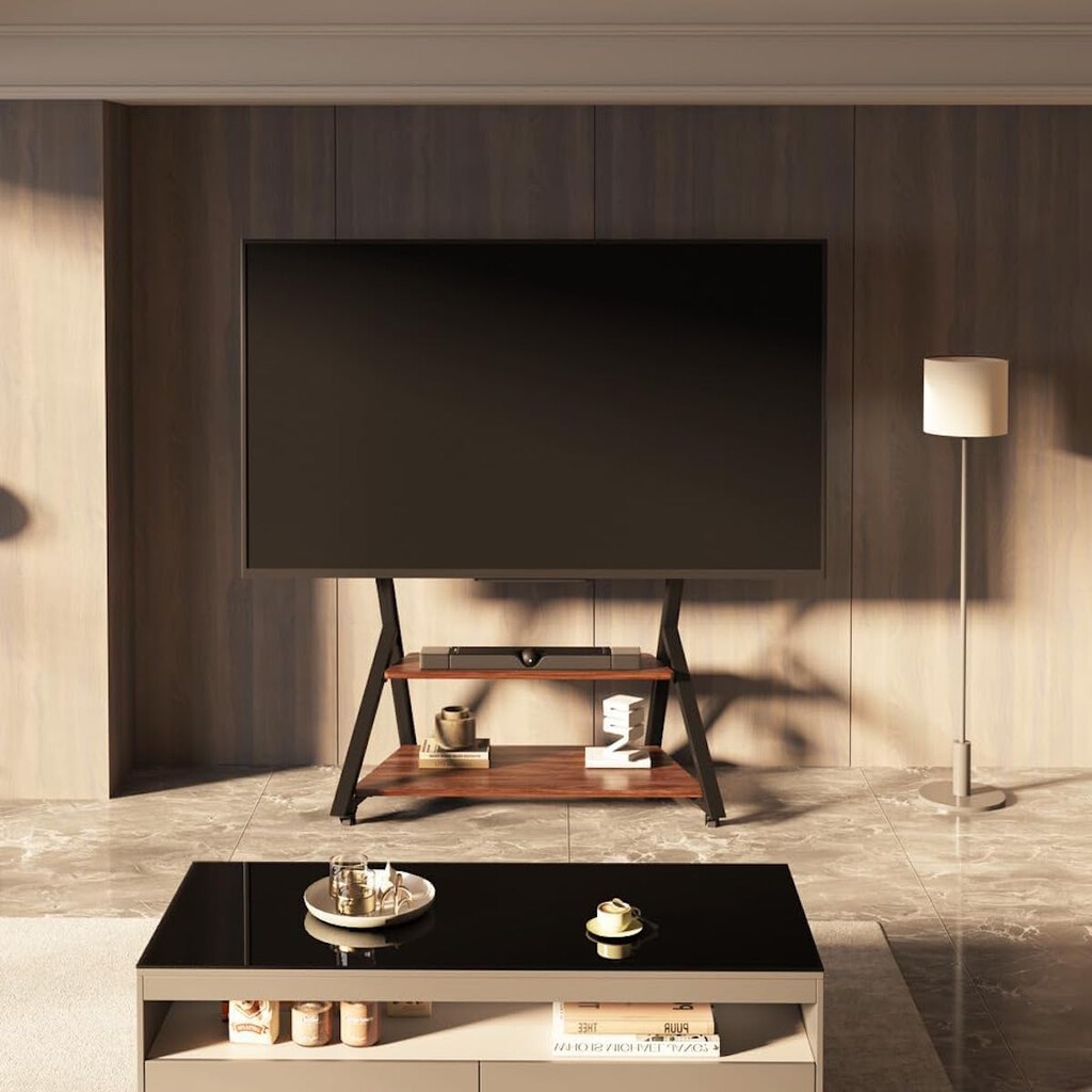 El mueble 2 en 1 que sirve para colgar la tele y decorar el salón: sin taladros e ideal para pisos pequeños