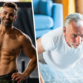 José Ruiz, entrenador: "A los 60, es preferible hacer planchas de 20/40 segundos y combinar con otros ejercicios; el abdomen también se fortalece con sentadillas y remos" 