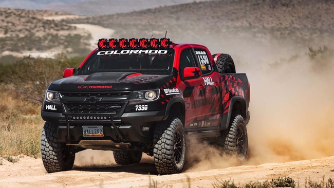 Hall Racing y su Chevrolet Colorado ZR2, listos para cruzar Nevada campo a través